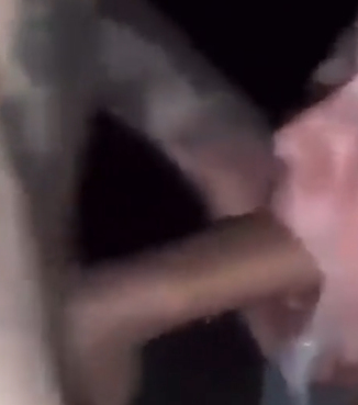 She almost passed out from the huge amount of cum