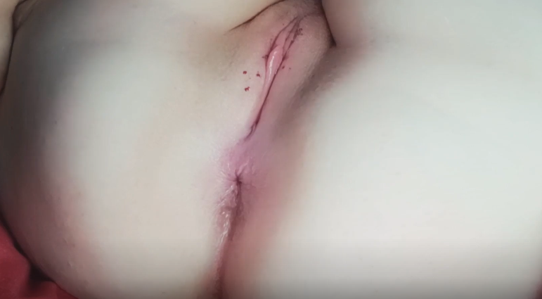 Close up on pink pussy - pussy licking and anal fingering